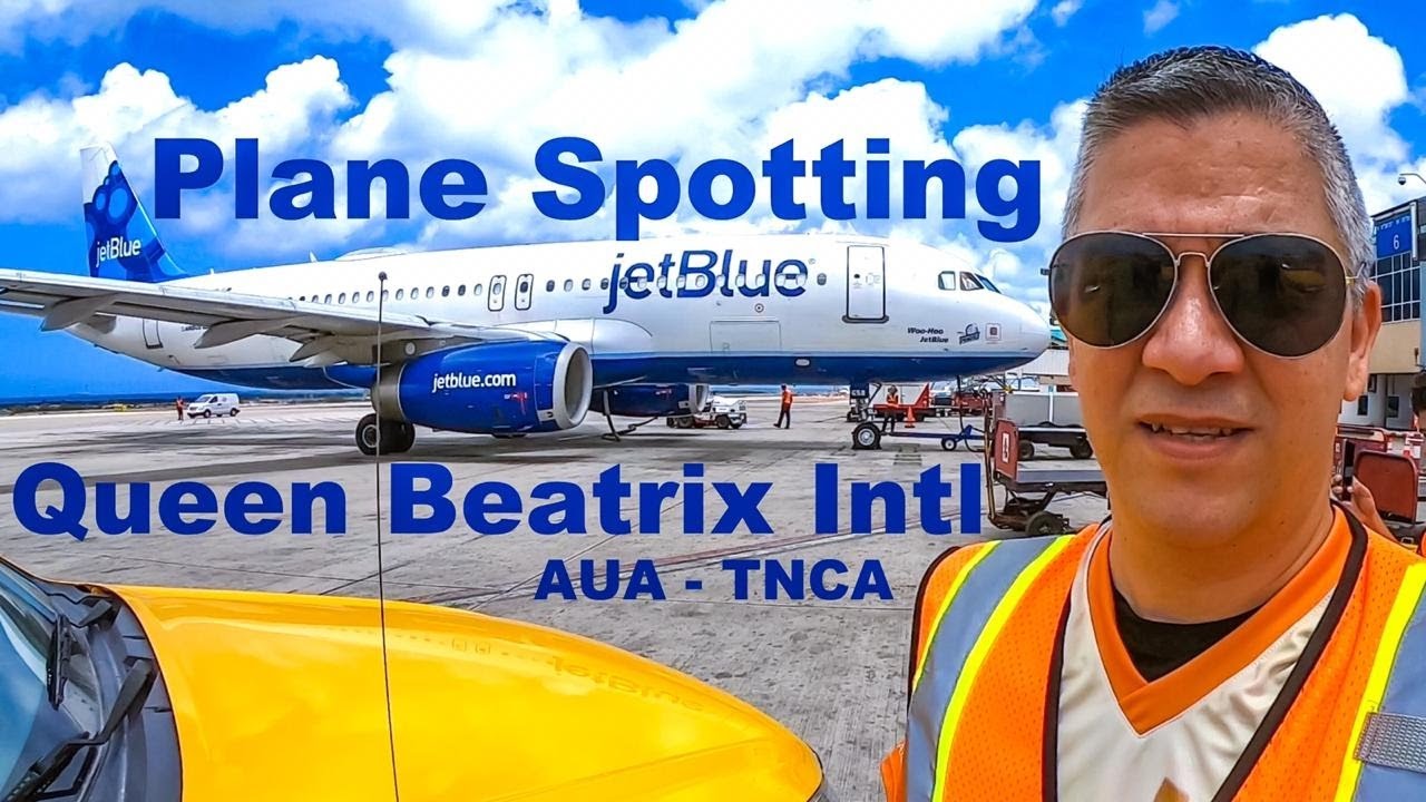 plane-spotting-at-aruba-airport-aua-youtube