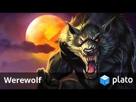 شرح لعبة werewolf في برنامج plato