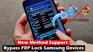 New Method Support Bypass FRP Lock Samsung No Alliance Shield, No Knox, No PC 2022