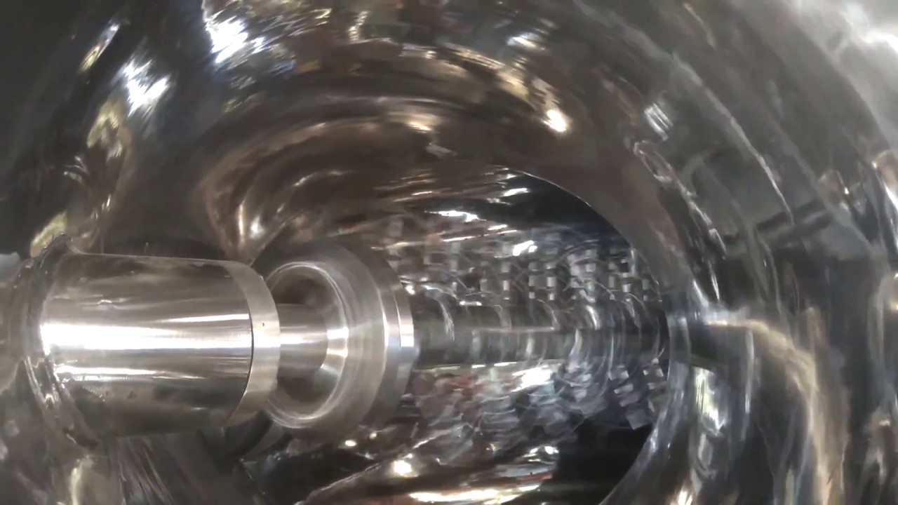 High Speed Intensifier Bar in V Blender YouTube