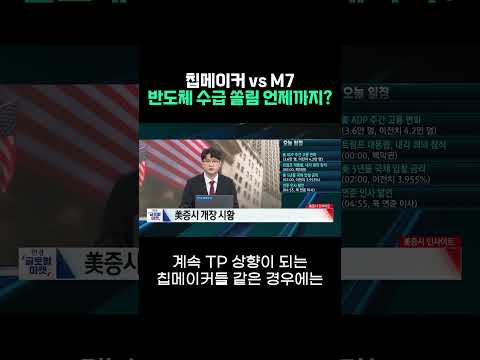 칩메이커 vs M7, 반도체 수급 쏠림 언제까지?ㅣ손석우ㅣ윤진ㅣ김태성