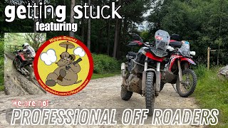 getting stuck | and more nonsense | honda rally  | aprilia Tuareg
