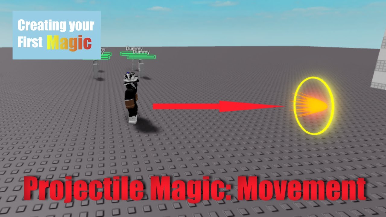 Roblox How To Creating Your First Magic Projectiles Youtube - roblox raycasting projectiles