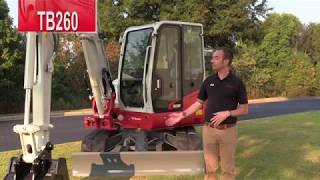 Takeuchi TB260 Walkaround