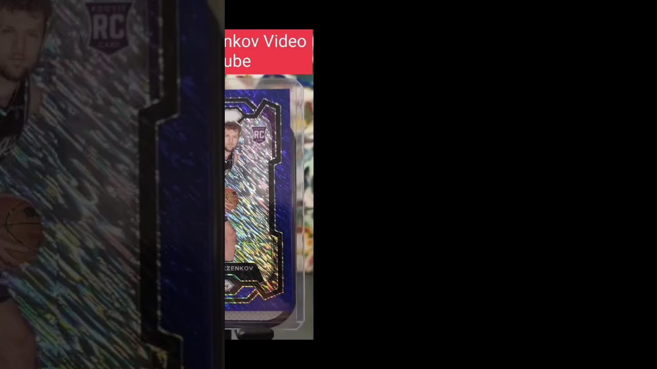 🚨 GIVEAWAY 🚨Sasha Vezenkov PRIZM Blue Shimmer/35 