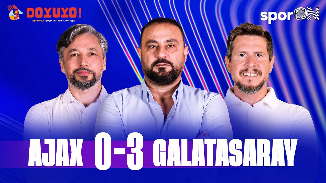 🚨 CANLI |  Ajax - Galatasaray Maç Sonu | Hasan Şaş, İlhan Mansız, Irmak Kazuk