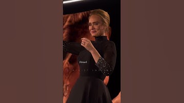 Thumbnail of Adele Crying On Stage #adele #shorts #celebritynews