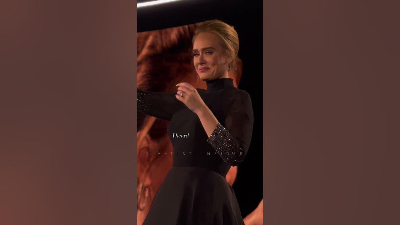 Adele Crying On Stage #adele #shorts #celebritynews