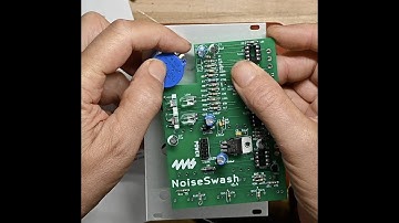C.K. builds a Noise Swash kit from 4MS, eurorack