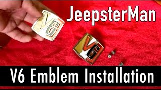 V6 Emblem from JeepsterMan by JeepsterMan  480 views 3 months ago 6 minutes, 12 seconds