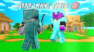 Minecraft PvP Aim Tutorial | Mojo Launcher & Pojav Launcher