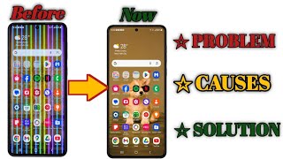 Vertical lines on phone screen: the causes and solutions (full tutorial)