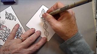 Q Belle Tangle Pattern Lesson #141