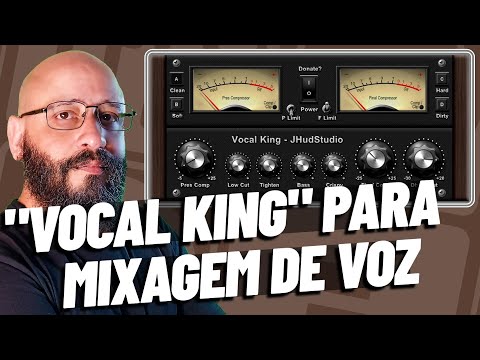 "VOCAL KING" Presença, Destaque e Compressão na VOZ / #ProduçãoMusicalFácil