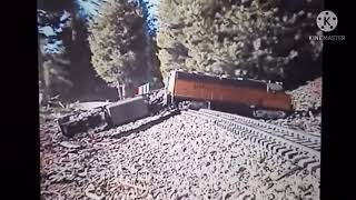 Model G scale Snake River train crashes with my sound effects: part 2