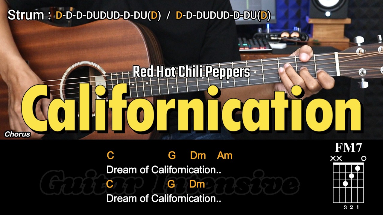 Californication - Red Hot Chili Peppers | EASY Guitar Tutorial with Chords - Guitar Lessons