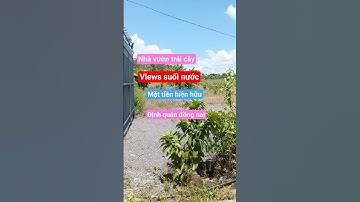 nhà vườn trái cây, views suối nước.. mmặt tiền hiện hữu... #batdongsan