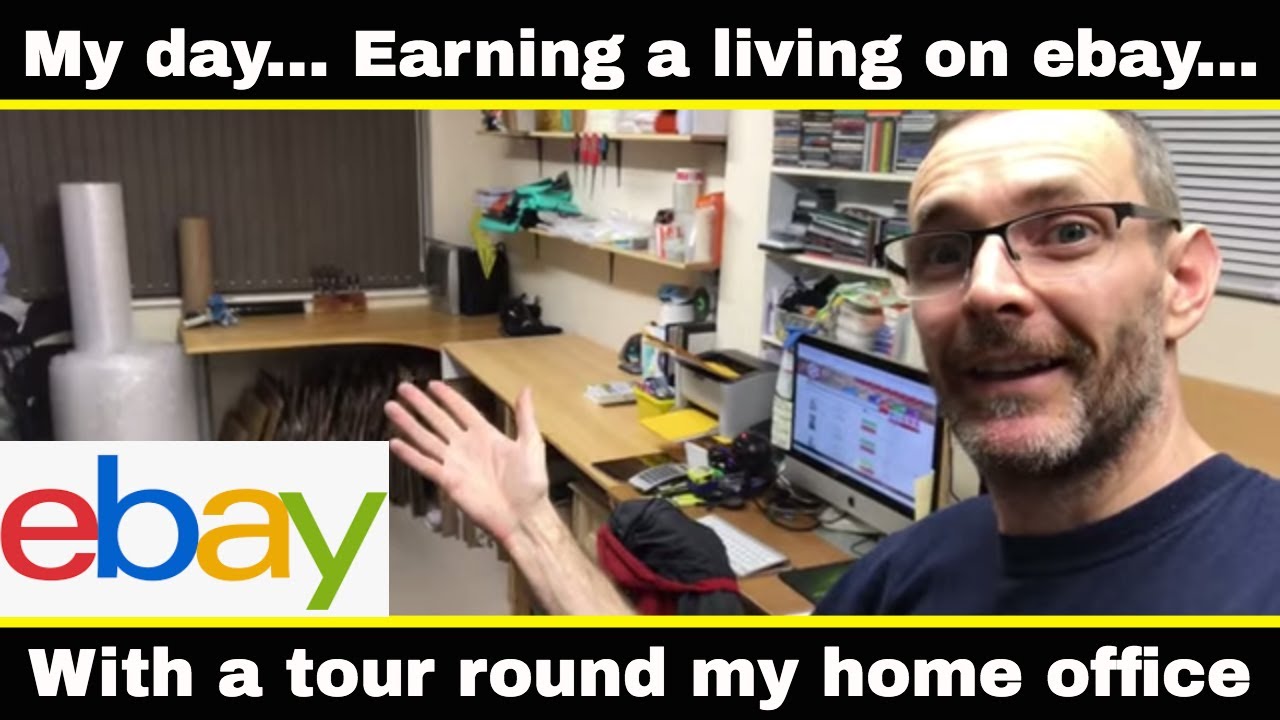 Selling on ebay UK as a full time job.... with an office tour YouTube