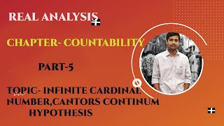 COUNTABILITY,PART-5,IN BENGALI(INFINITE CARDINAL NUMBER  & CANTOR CONTINUM HYPOTHESIS)