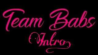 Team Babs Intro Testing Lang