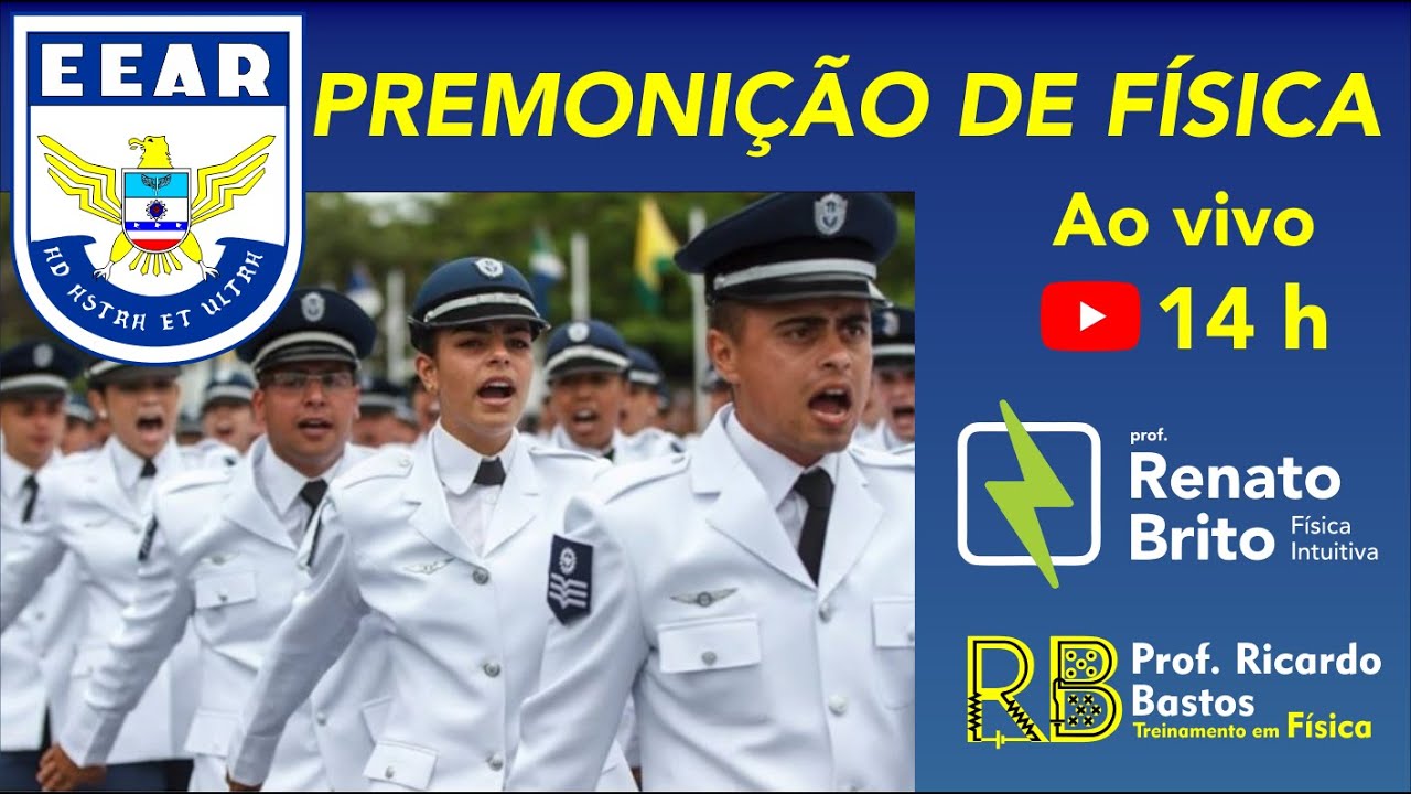 Revisão para EEAr 2023 cfs 2 | com Ricardo Bastos e Renato Brito