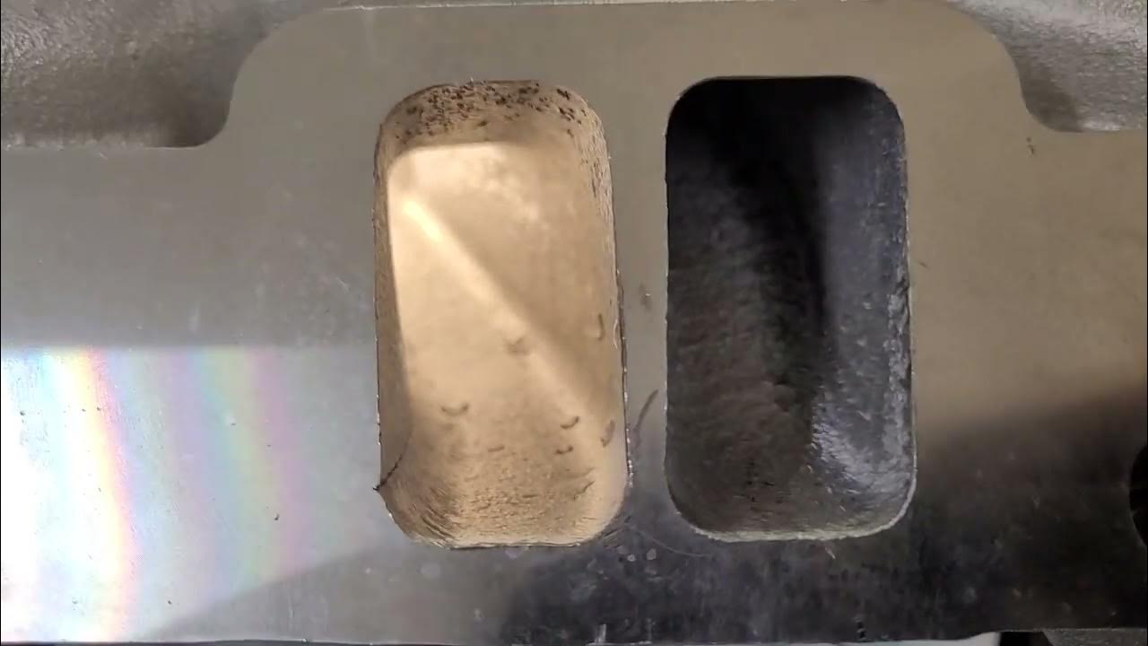 Ported Weiand Street Warrior intake manifold on EQ Vortec Lightning