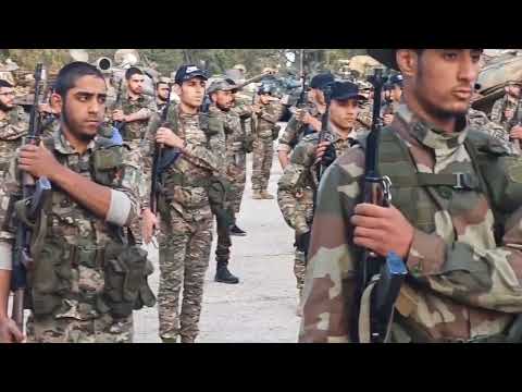 من داخل الكلية الحربية برفقة الأبطال في الجيش العربي السوري جند الشام