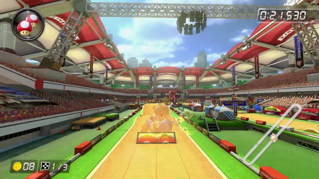 Excitebike Arena [150cc] 140.965 Mii (Mario Kart 8 Deluxe World