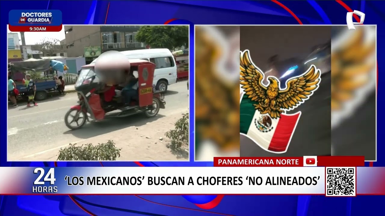 Banda “Los Mexicanos” siembran el terror en los conductores en la Panamericana Norte