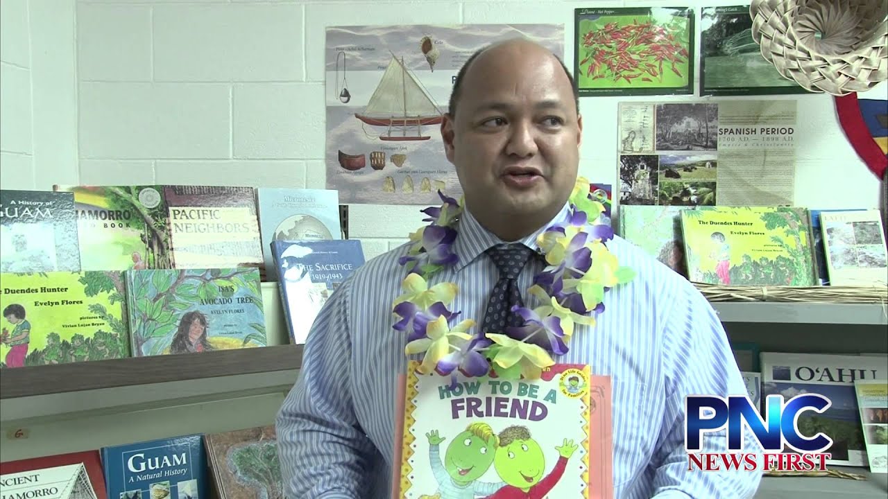 Finegayan Elementary School Hosts Celebrity Read-a-Thon Event