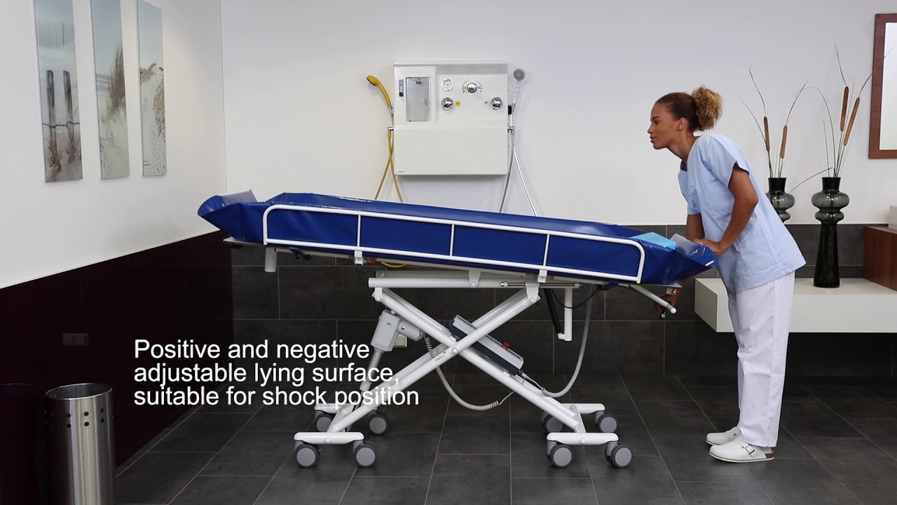 SINA Comfort – Universal shower trolley | BEKA Hospitec