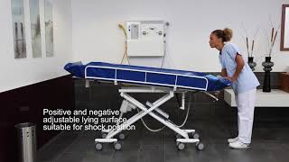 SINA Comfort – Universal shower trolley | BEKA Hospitec