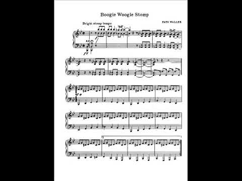 Boogie Woogie Stomp - 1945 - Composed By Fats Waller.