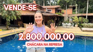 MANSÃO ESPETACULAR NA REPRESA DE IBIÚNA