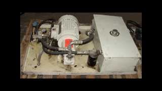 Vickers 5 hp hydraulic power unit.  Model # V20 IPSP 1C11