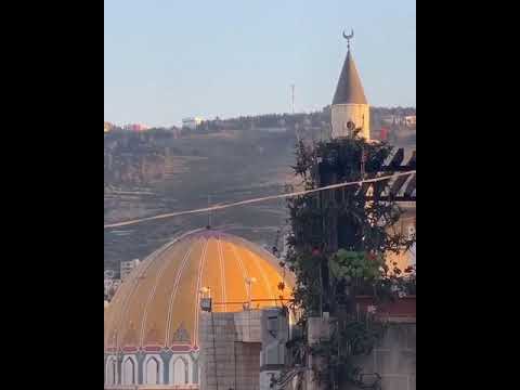 الجوامع في كفركنا تنادي من اجل التصدي لقوات الجيش التي اقتحمت البلدة واعتقلت الشيخ كمال خطيب