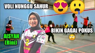 Bikin Gagal Fokus Ukhti Aisyah Rini Dkk Voli Nunggu Sahur