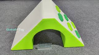 Soft Play Climbing Arch with Green Grips | Indoor Foam Tunnel for Toddlers by Globalltoy screenshot 4