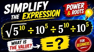 Simplify This Exponential Expression!!| Square Root & Powers | Math Trick!!
