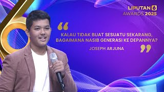Joseph Arjuna Raih Penghargaan Liputan 6 Awards 2025 Kategori Lingkungan