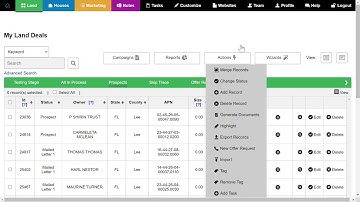 How To Use Actions In Investment Dominator