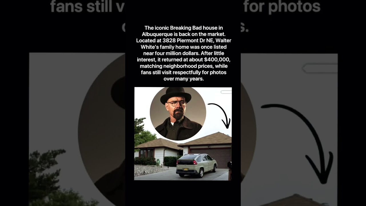 Breaking Bad House Officially Returns to the Market in Albuquerque 