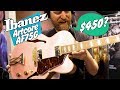 Ibanez artcore af75g  rose gold metallic flat  this is a lot of guitar for 449