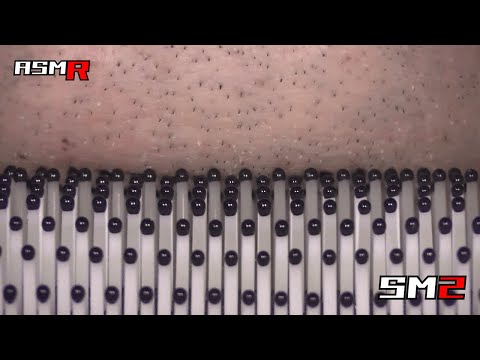 【かゆかゆアトピー性皮膚炎ASMR】超痒い顎を櫛で掻く音/癒し/リラックス効果/睡眠導入/マッサージ