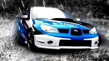 Track Day in Rain! Subaru Impreza on Nordschleife with Rain Effects | Assetto Corsa