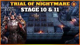 Trial of Nightmare Guide Stage 10 & 11 | F2P | Watcher of Realms