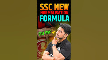 SSC New Normalization Formula | अब कट ऑफ होगी कम 😍😍 #shorts #sscwallah
