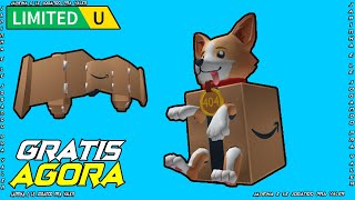 Limited Grátis Agora às 250K Cópias [Catalog Avatar Creator Backpack]  Roblox Limited UGC Grátis 