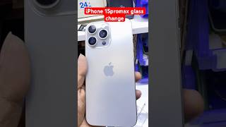 🔥 iPhone 15 Pro Max Glass Change Full Process | #thescreenexpart #iphone #tech #tranding #shorts