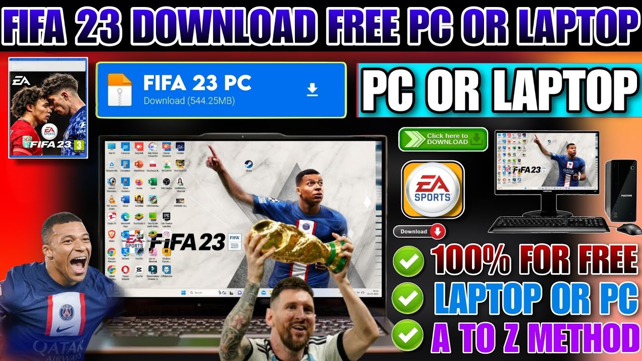How To Download And Install fifa 23 On Pc And Laptop